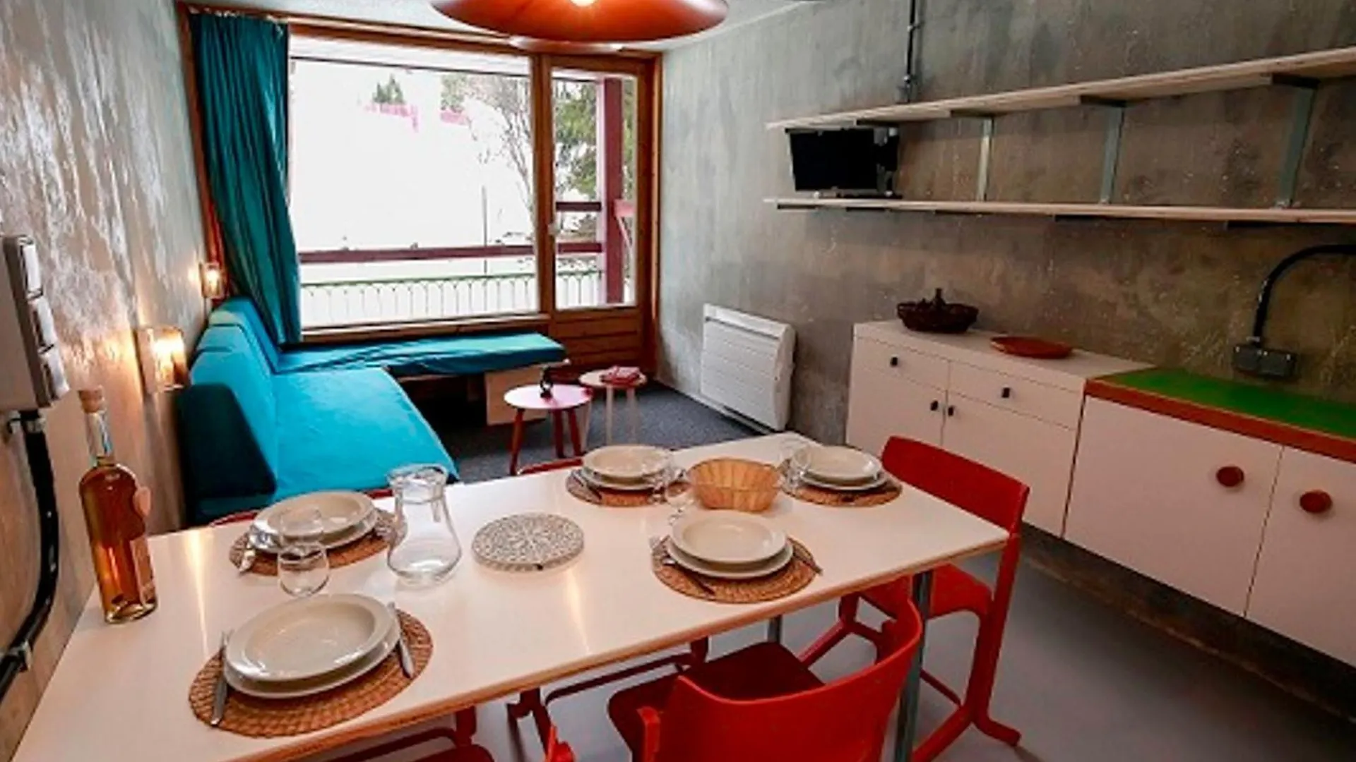 Studio Renove Ski Aux Pieds Avec Balcon, 5 Pers, Proche Commerces Et Navettes - Fr-1-346-377 Les Arcs  Frankrike
